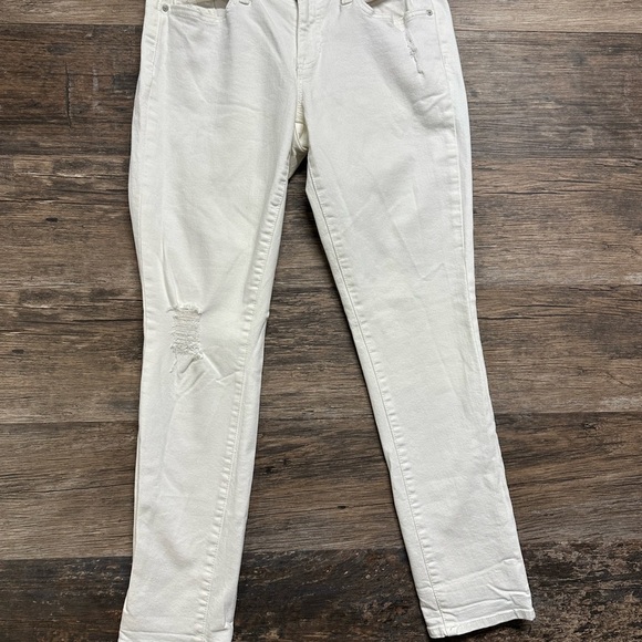 GAP Women's White Skinny Fit Jeans - Picture 1 of 5